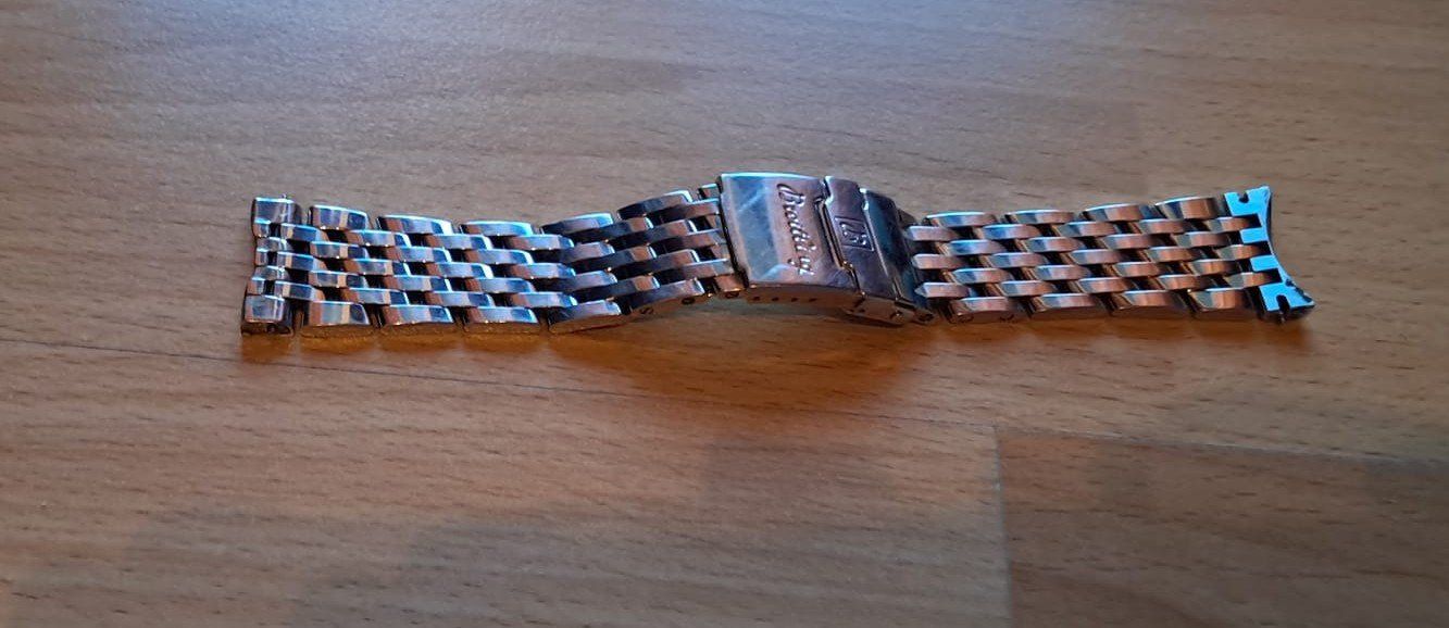 Bracciali & Braccialetti: Bracelet Breitling Navitimer Pilot en acier 22mm – Usato da Grimisuat venduto da Davinier 3