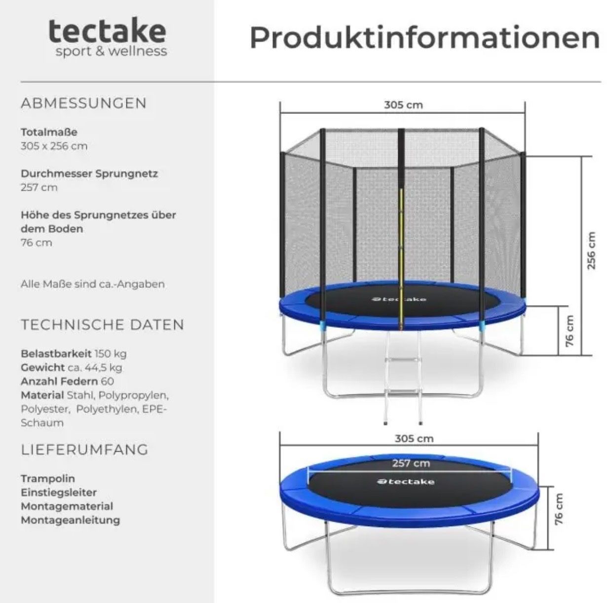 Gonser Trampolines: Trampolin – D'occasion à Chur par res_7867 1