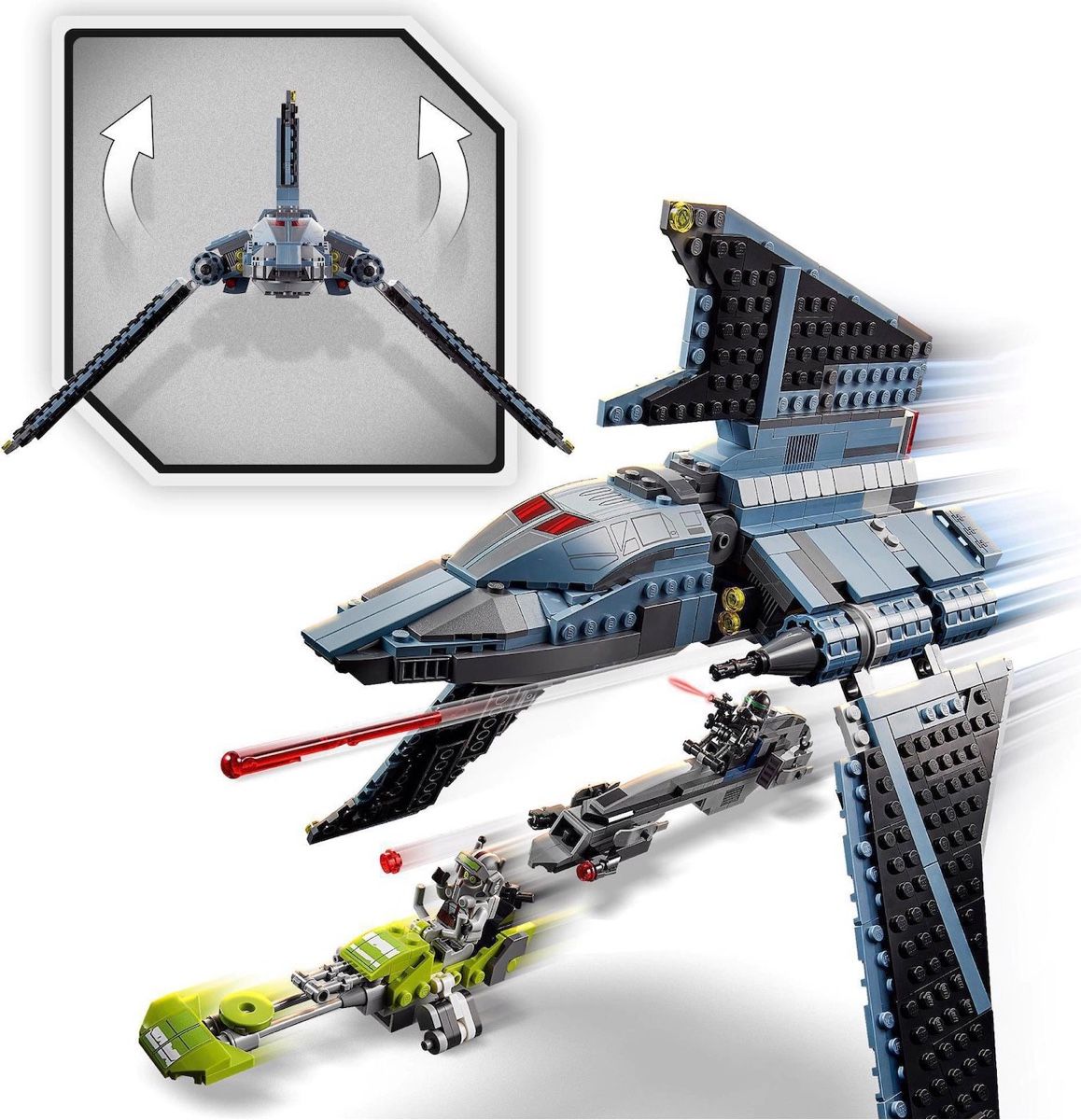 Lego Kit di costruzioni: LEGO Star Wars 75314 The Bad Batch Attack Shuttle – Usato da Bronschhofen venduto da Dagobert007 1