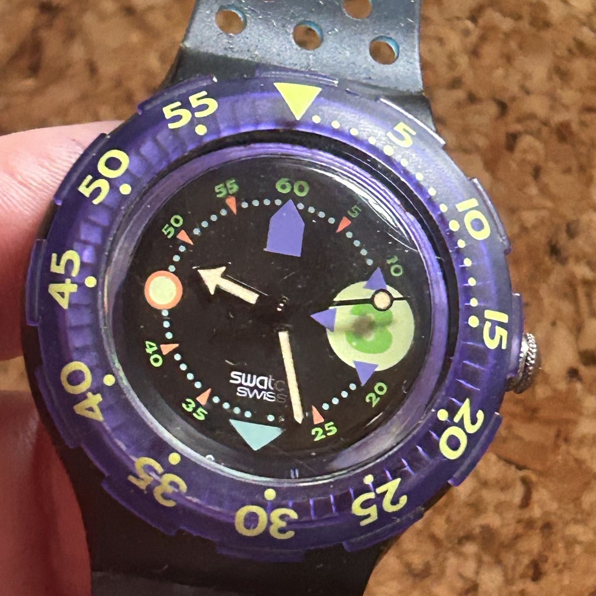 Swatch Orologi: Swatch Scuba 200 Vintage VIOLET – Nuovo (secondo la descrizione) da Laufen venduto da Bellavitaboom