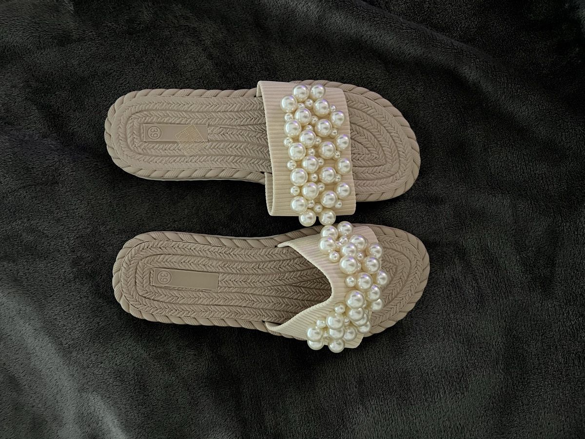 Mango Scarpe da donna: Sandales d'été à perles, taille 39, Élégantes et confortable – Nuovo e nell'imballaggio originale da Meyrin venduto da Sandra6