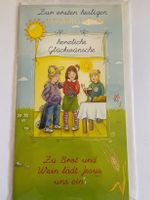 Zur heiligen Kommunion Segen Karte Glückwünsche Umschlag
