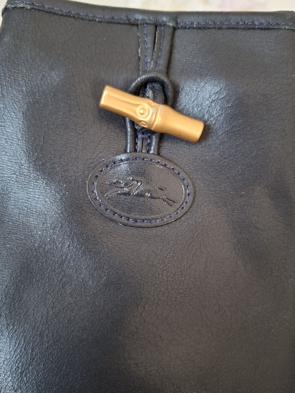 Longchamp Altro in  Abbigliamento & Accessori: Sac à dos Longchamp en cuir noir – Usato da Renens VD venduto da ser_j2fn 1