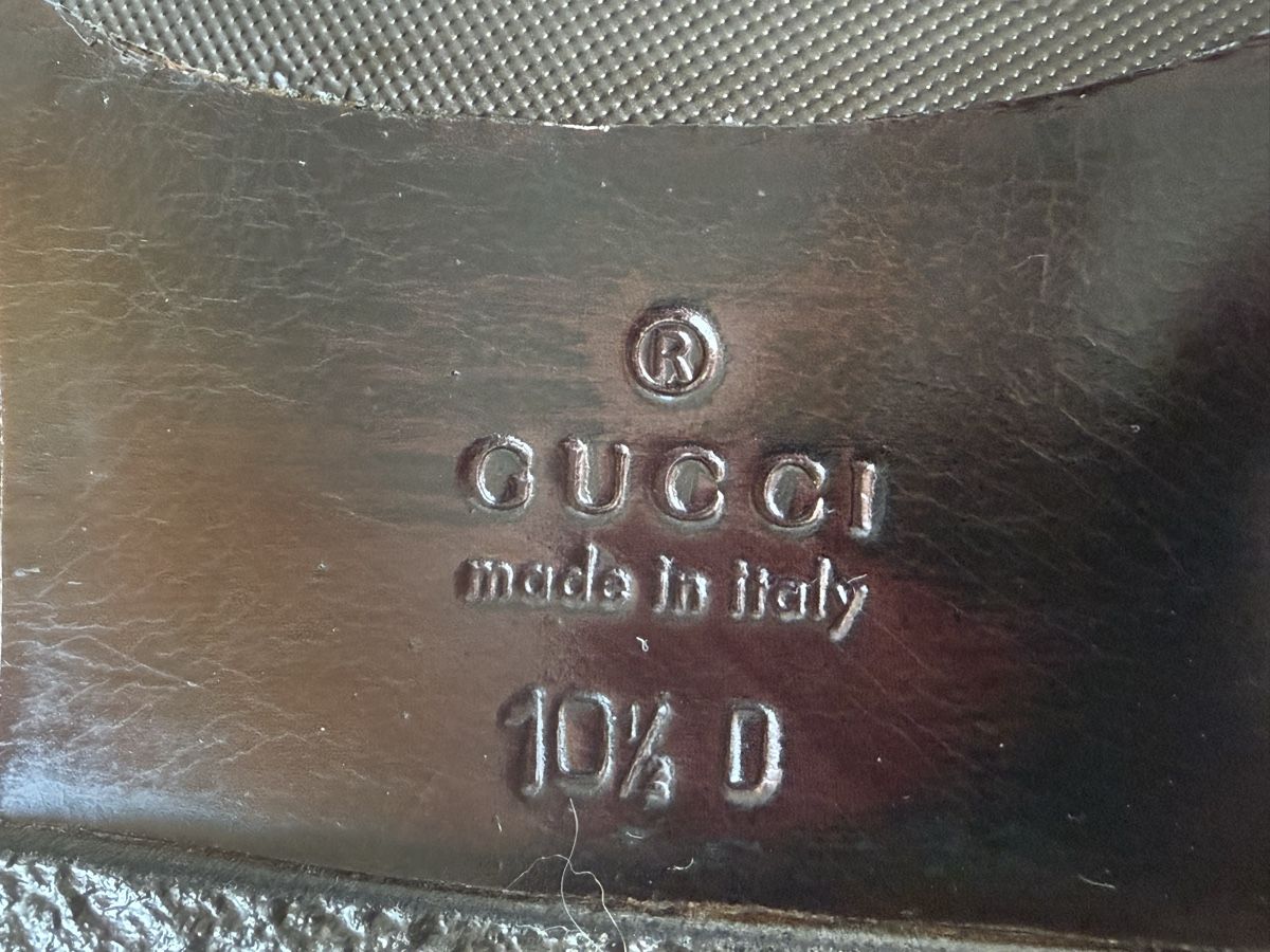 Gucci Scarpe da uomo: GUCCI Leder / Messing  – Nuovo (secondo la descrizione) da Bürglen TG venduto da Jape6258 5