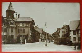 Langnau 1919 - Hauptstrasse