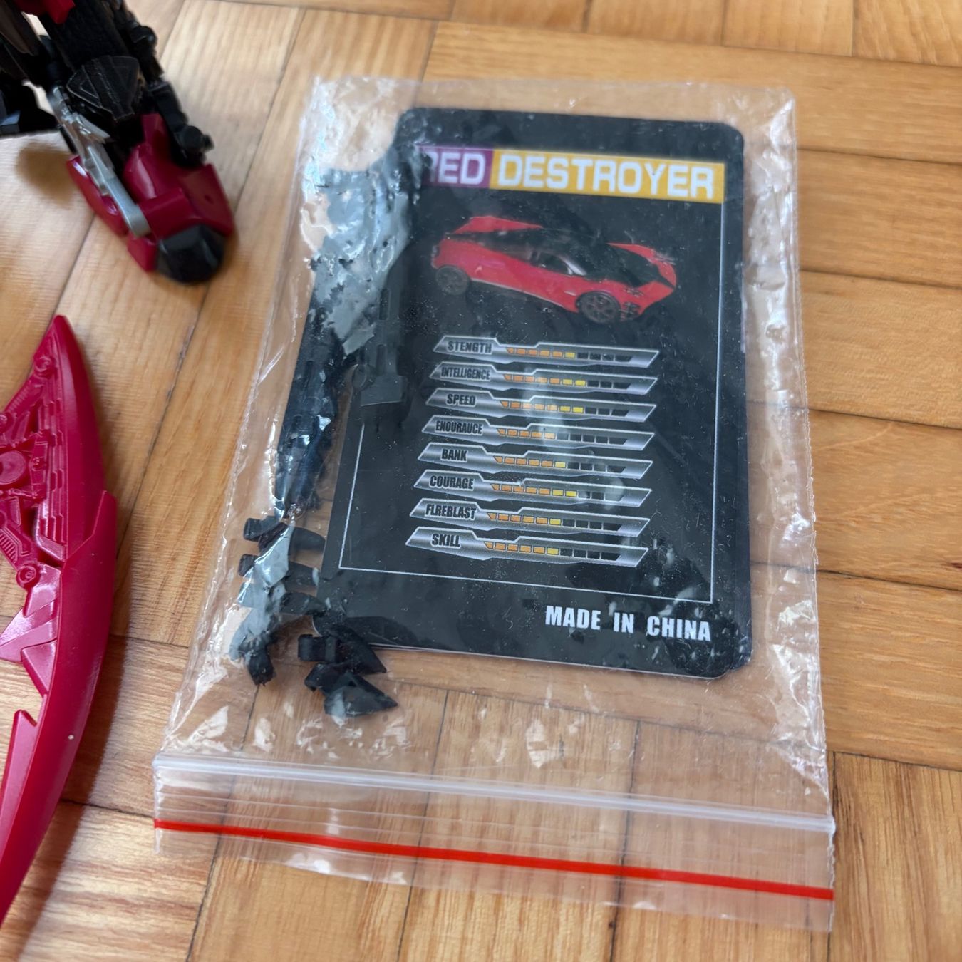 Unique Toys R09 Red Destroyer (Transformers Stinger) NEU (Neu und ...