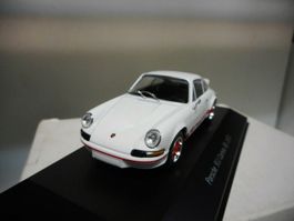 Porsche 911 Carrera RS 1973-1976 weiss / rot  1:43 von Atlas