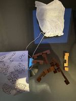 Knopelspiele Holz und Metall ca.24 Stück 