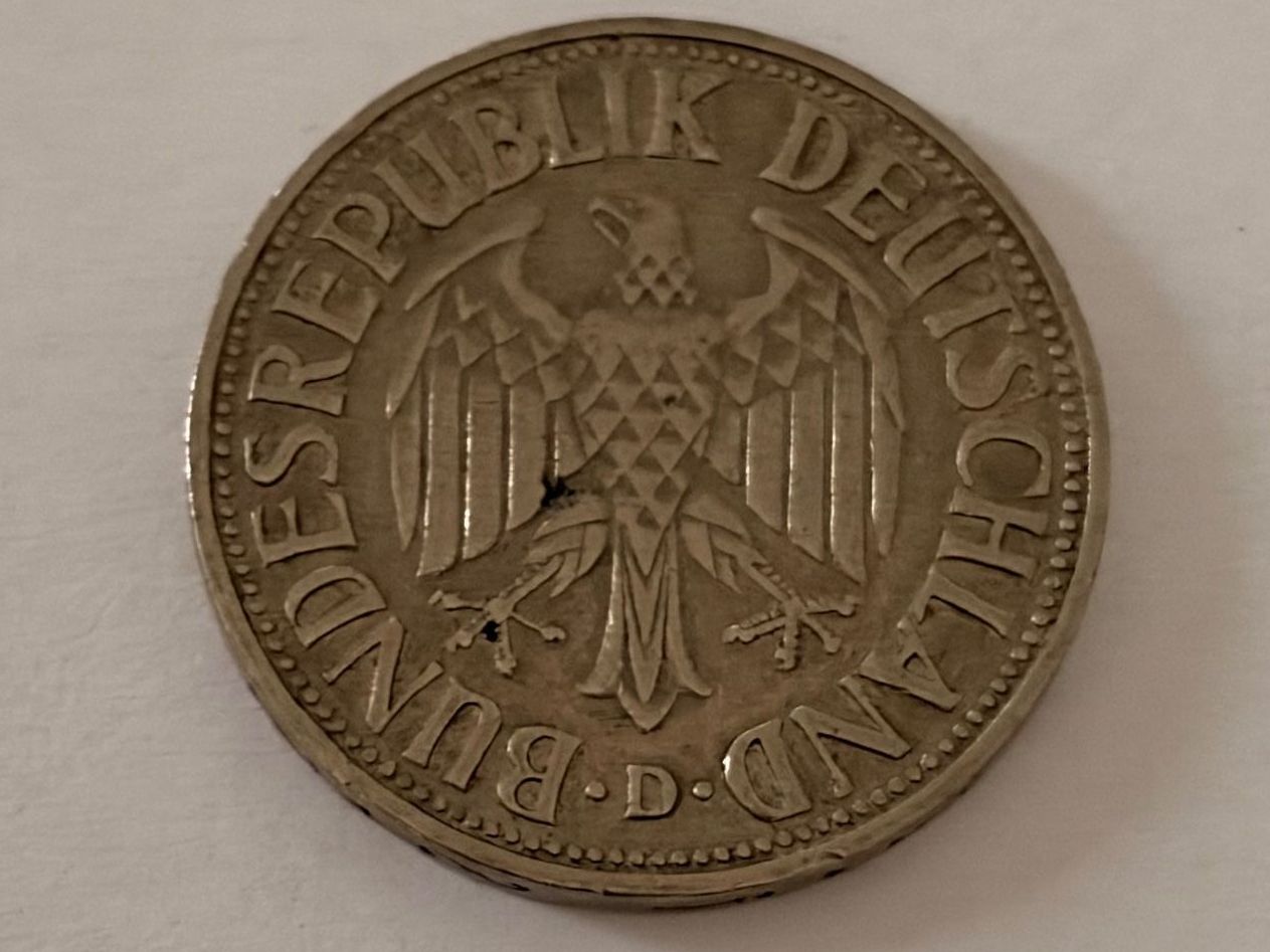 Alle Münzen: Deutschland 1 Mark 1950 - D – Gebraucht aus Adliswil von 0ml4t 1