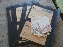 Briefmarken Sammlung Schweiz Nachnahme Belege gebraucht