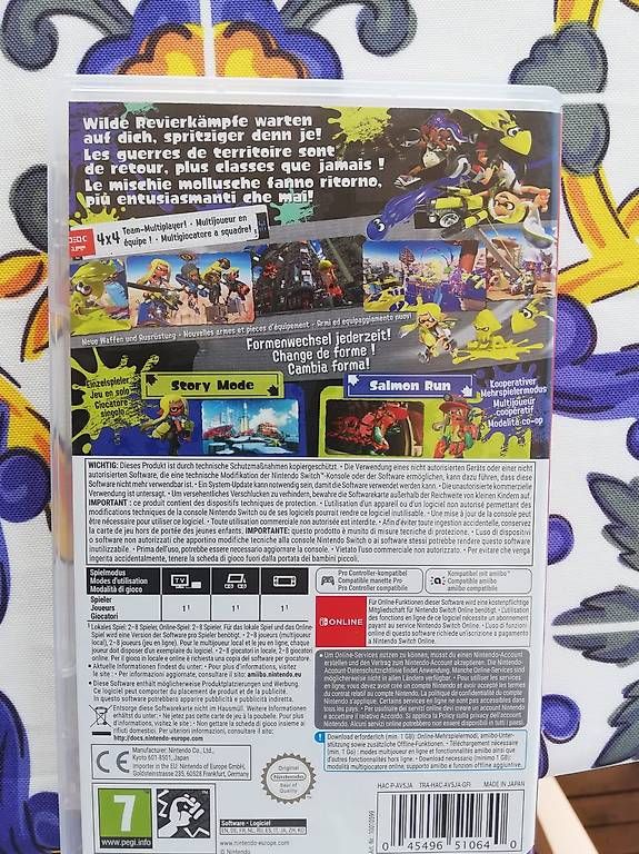 Spiele: Nintendo switch Splatoon3 – Gebraucht aus Hunzenschwil von dpavespa 2