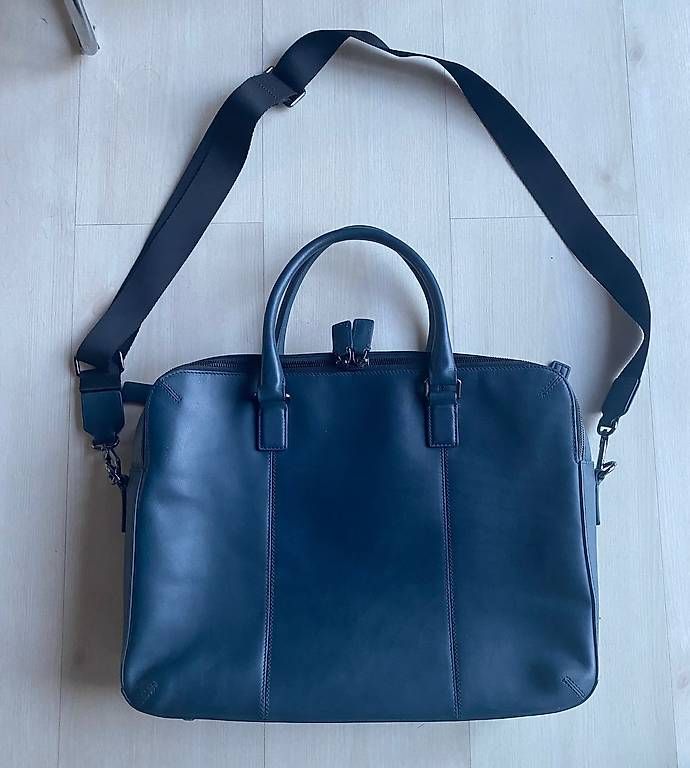 Navyboot Taschen: Navyboot Leder Tasche – Gebraucht aus Basel von Oleander40