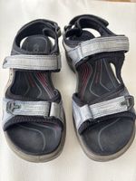 Ecco Offroad Sandale Gr. 38 Grau - Bequem im Sommer!