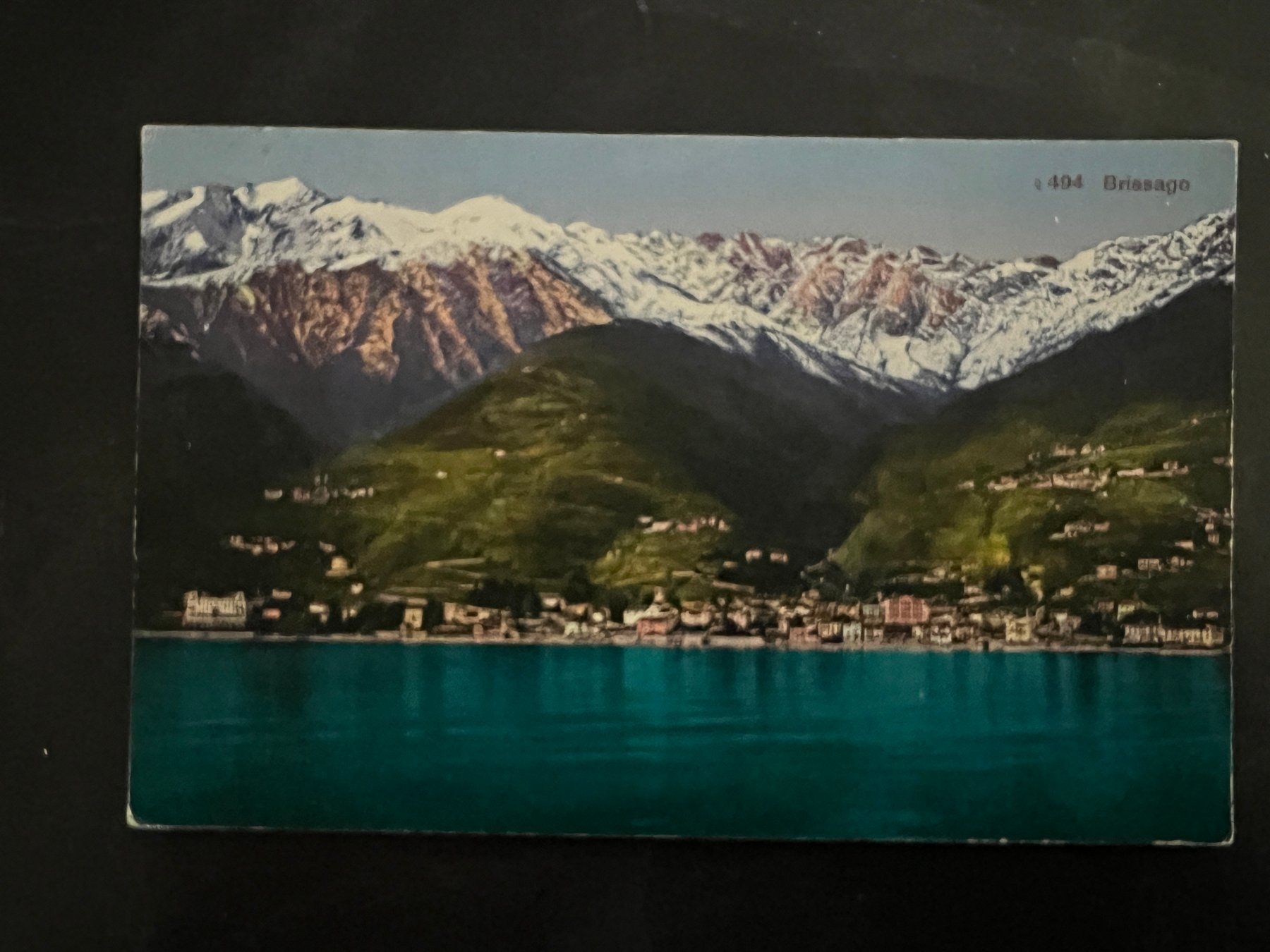 Ansichtskarten: AK   1919 Brissago  (G3294) – Gebraucht aus Hinwil von Sidi4
