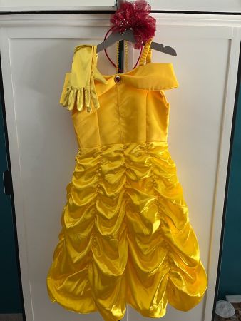 Déguisement Princesse Jaune taille 130