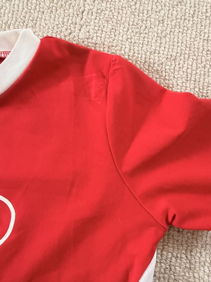 T-shirt: Sunblock Langarmshirt rot weiss – Usato da Horgen venduto da PowerShopperli 1