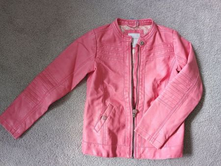 Jacke Kunstleder Grösse 128