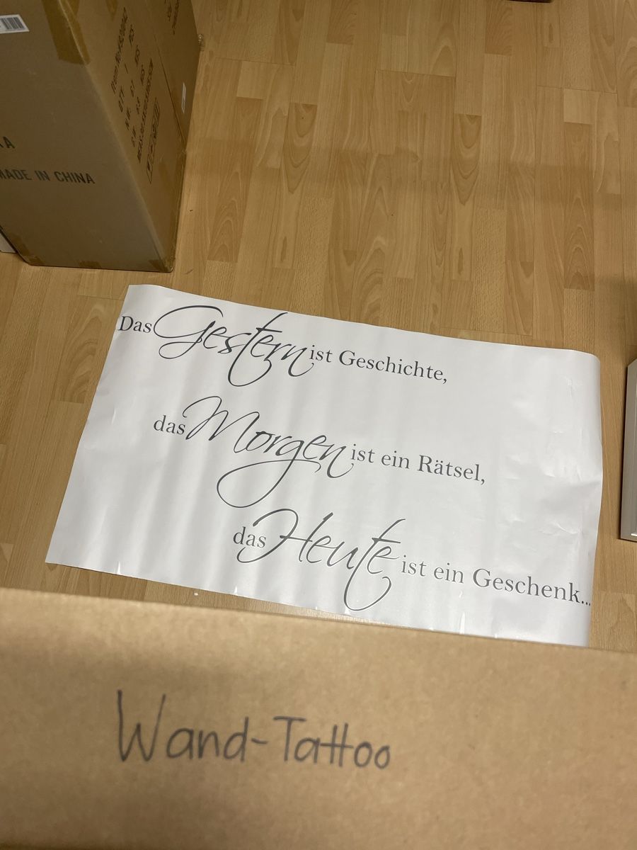 Sticker: Wand tattoo – Nuovo e nell'imballaggio originale da Seuzach venduto da Diamand28 2