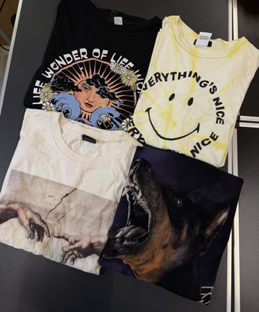 T-Shirt Set Grösse L/XL