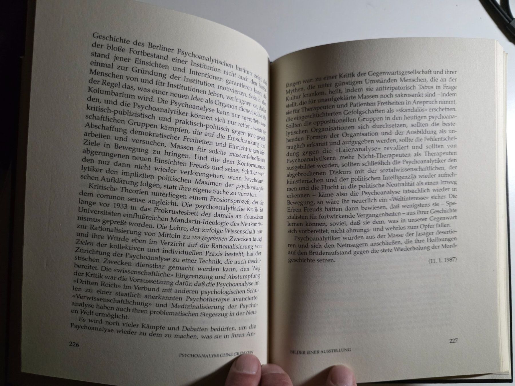 Libri: Helmut Dahmer - Psychoanalyse ohne Grenzen - 1989 – Usato da Walterswil BE venduto da Lonitti 1