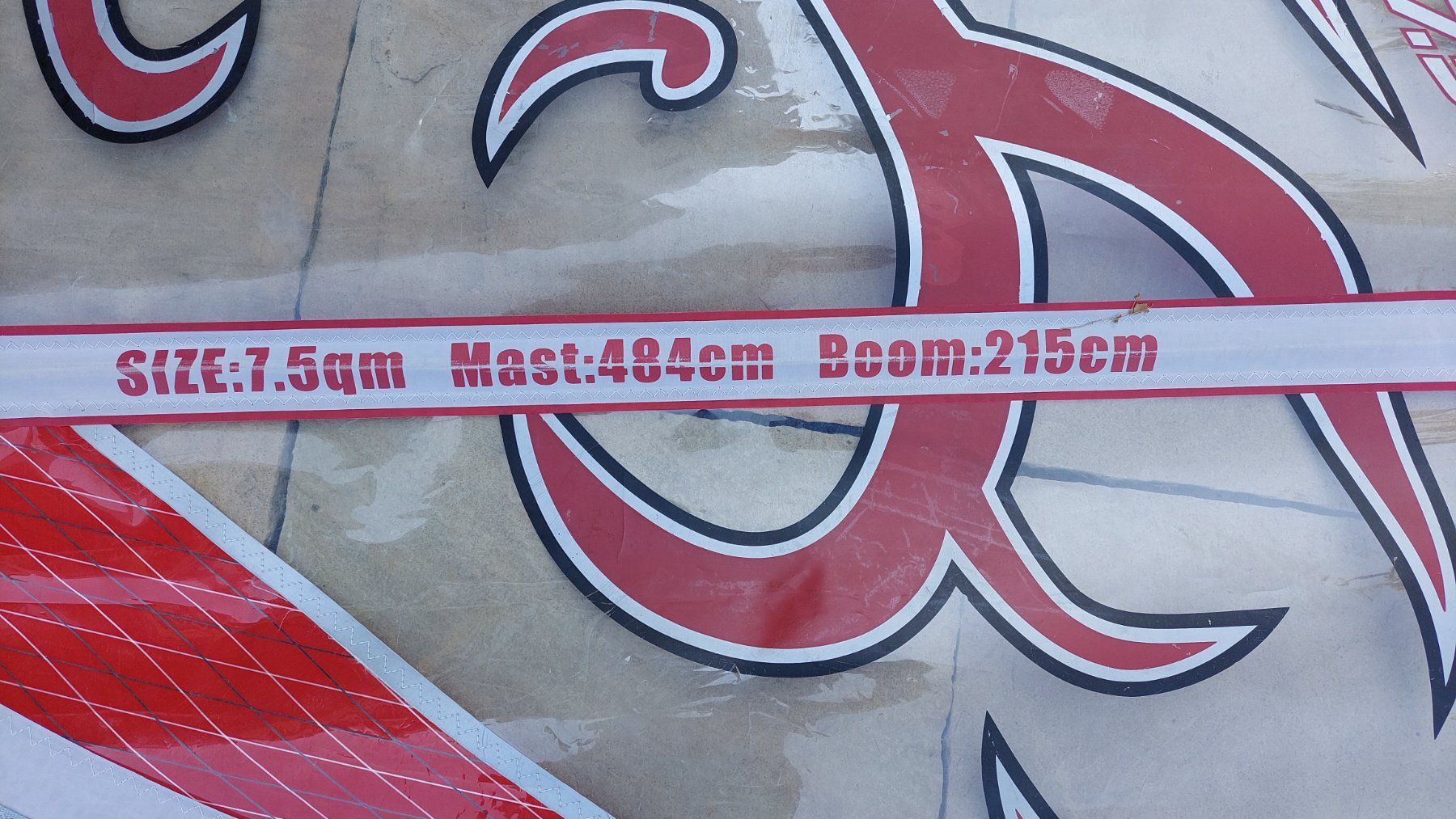 Surf: Surfsegel Winner 7.5 m2 – Usato da St. Gallen venduto da hohl1964 3