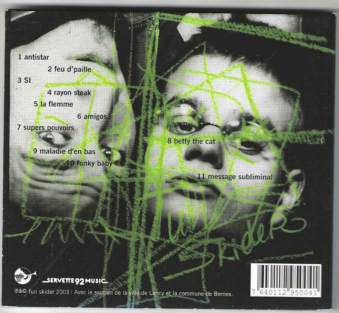 CD: Fun Skider - Live – Usato da Genève venduto da CDLPBookS 1
