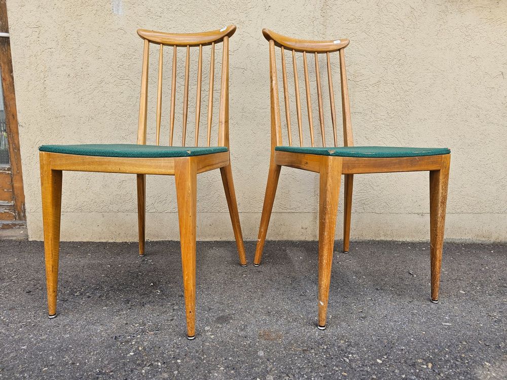 👉Elegante Vintage Stühle aus den 60er von Girsberger swiss Kaufen auf