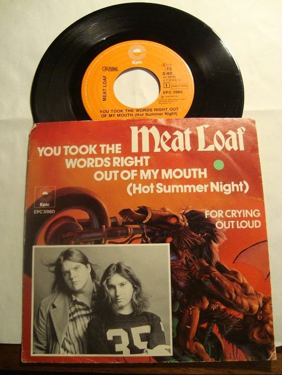 MEAT LOAF You Took The Words Right Out Of My Mouth Kaufen auf Ricardo