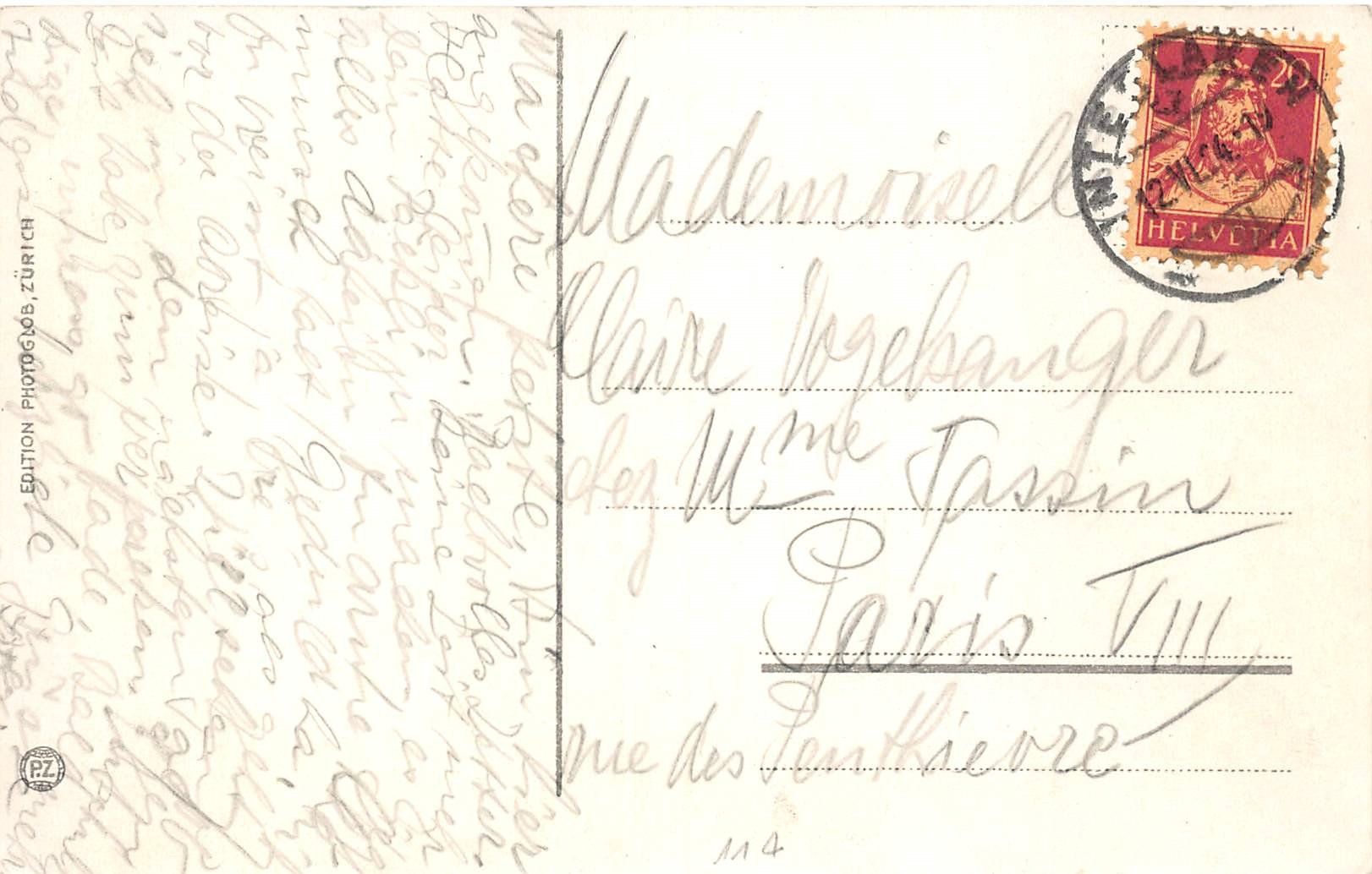 Cartoline postali: 2x Interlaken, Kursaal – Usato da Ottikon b.Kemptth. venduto da Neptun1974 3