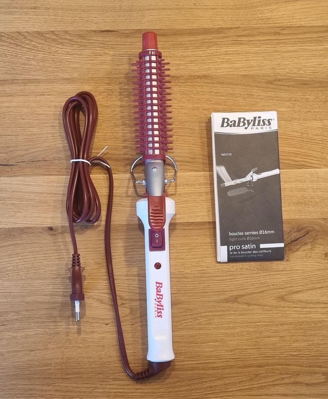 BaByliss Lockenstäbe & Haarglätter: Babyliss Lockenstab Pro Satin, Ø16mm, – Neu und originalverpackt aus Mels von Amarenda