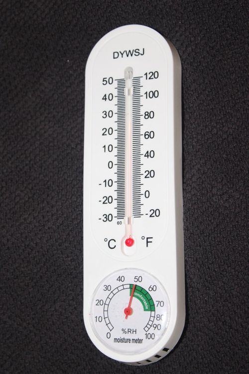 Thermometer Hygrometer Luftfeuchtigkeit Raumklima außen inne