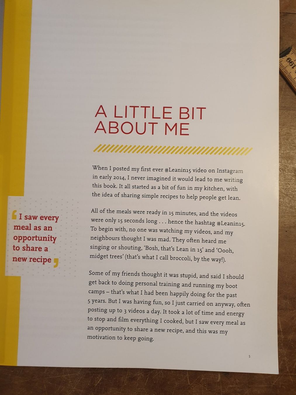 Bücher: Lean in 15 Minutes - Joe Wick - Bluebird – Gebraucht aus Zürich von loosebone 3