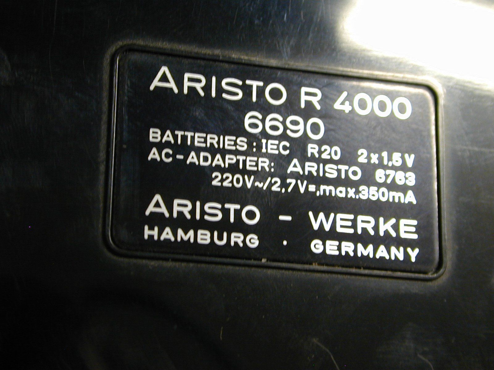Taschenrechner: ARISTO LED-RECHNER AUS SAMMLUNG, TISCHRECHNER – Gebraucht aus Oberursel von swinger-ecki 2