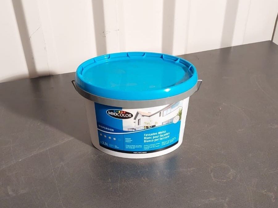 Colori: Fassadenfarbe weiss 2.5 Liter-643 – Nuovo e nell'imballaggio originale da Recherswil venduto da paulchen09 1