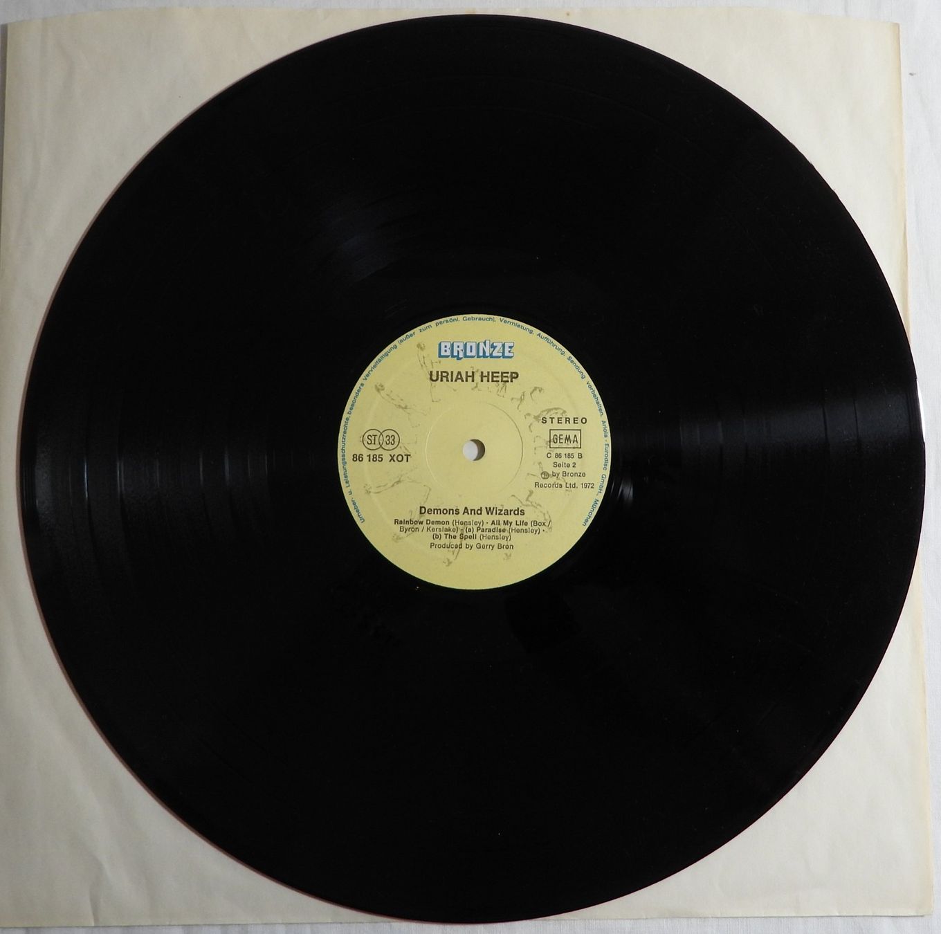 Dischi in vinile: URIAH HEEP Demons Wizards LP 1974 – Usato da Dübendorf venduto da mar_85sd 8