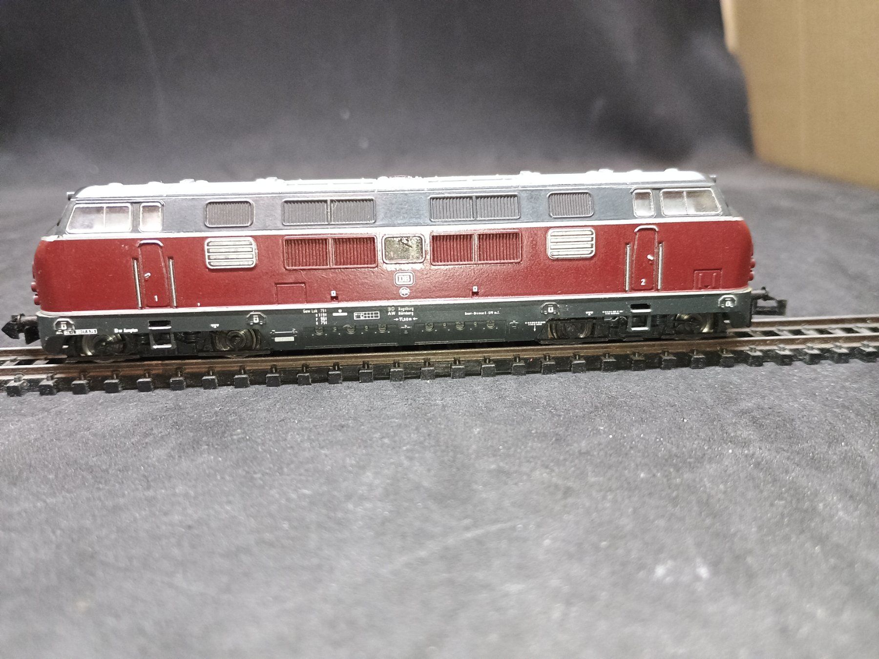 Trix Modellini di ferrovie: Spur N V221 DB Diesellok – Usato da Bätterkinden venduto da hobbycha 4