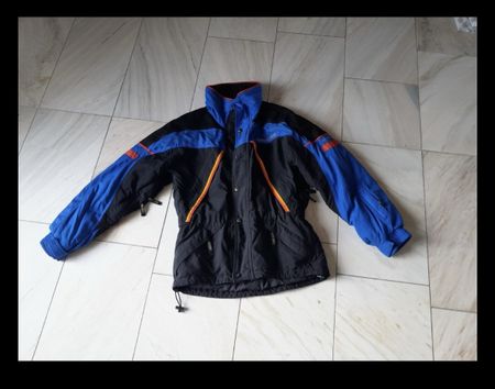 Vintage Retro Jacke Blau 2000er - Größe 38