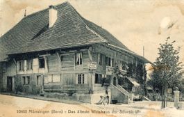 Münsingen  BE  -   Das älteste Wirtshaus der Schweiz