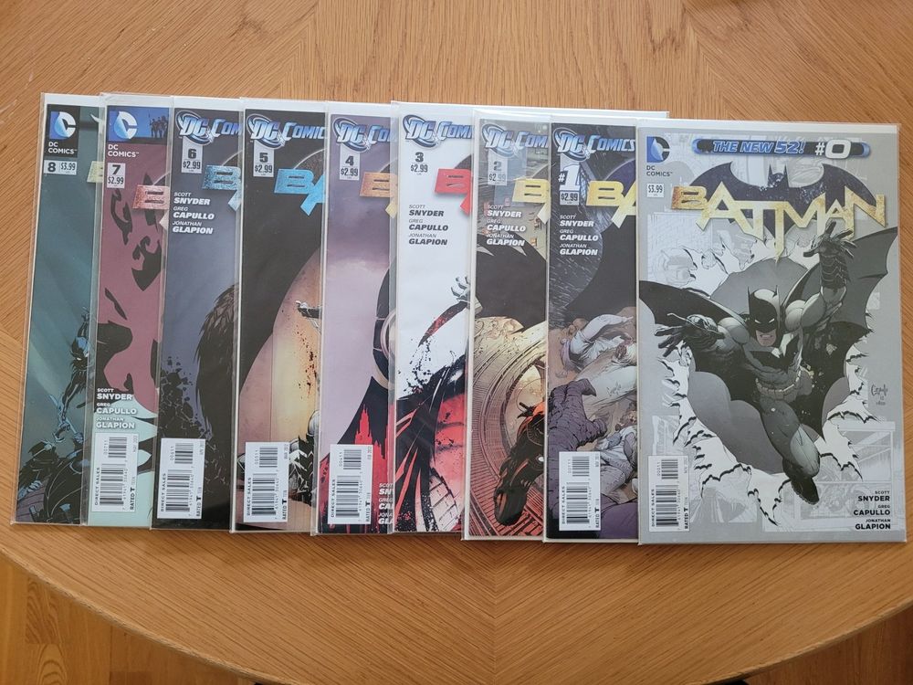DC Comics Batman new 52 US 0-52 alle Annuals + Variants (Neu (gemäss ...