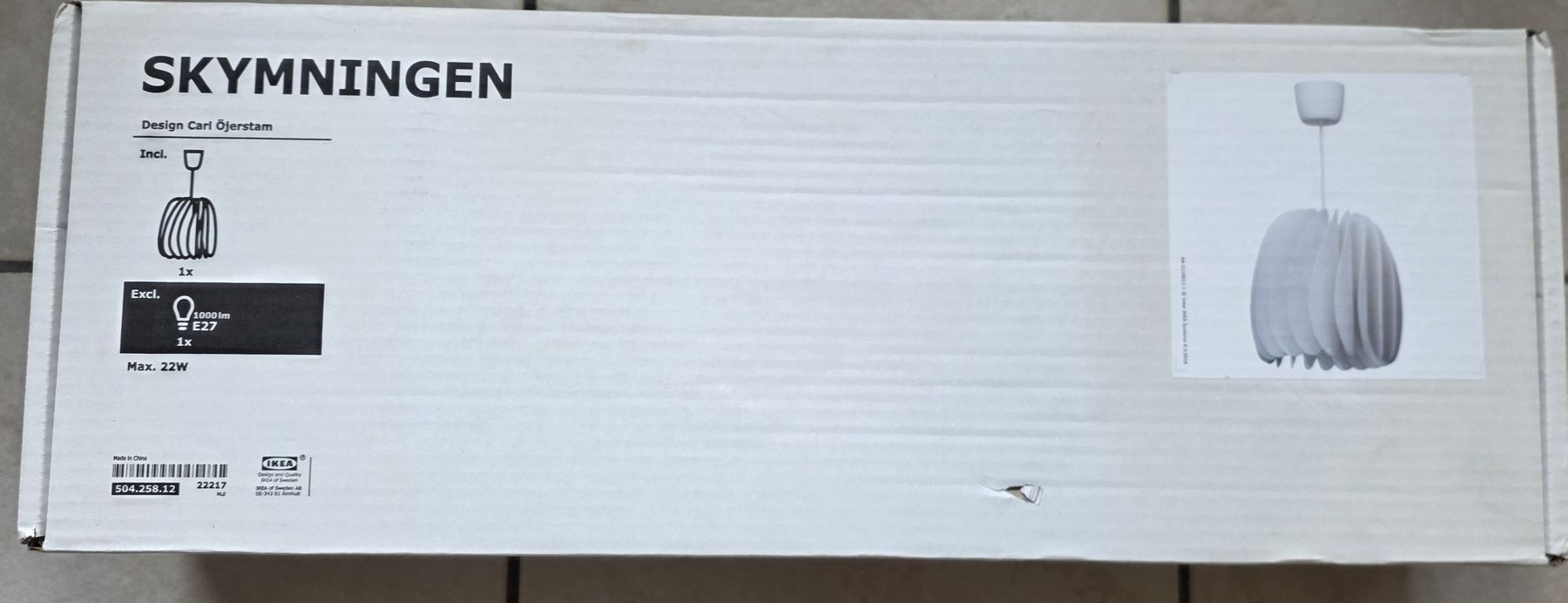 Ikea Lampade: IKEA SKYMNINGEN Lampe Neu – Nuovo e nell'imballaggio originale da Lommiswil venduto da jag_mrt9