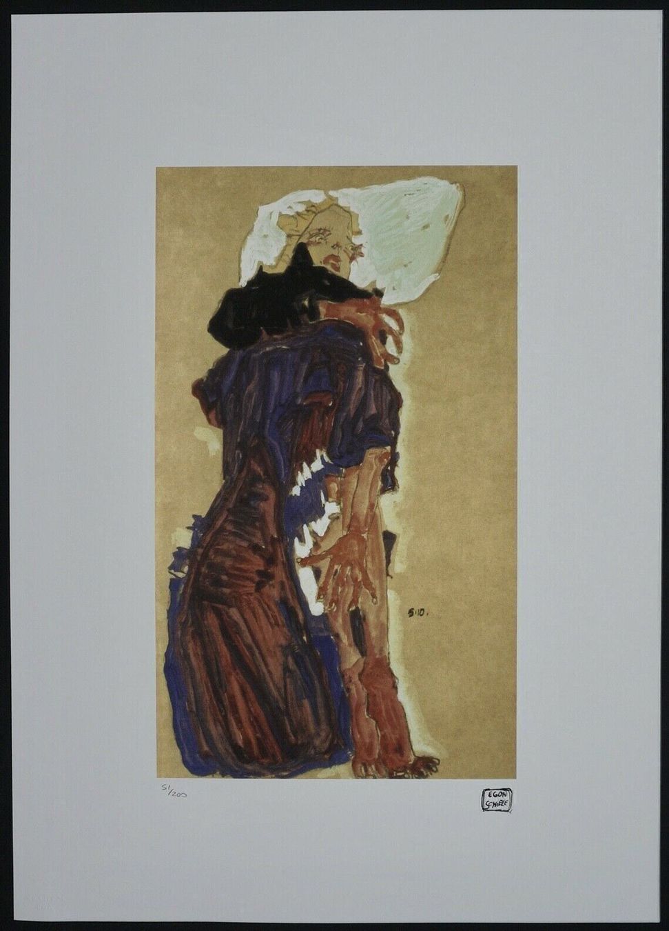 Foto & Immagini: EGON SCHIELE     HANDNUMMERIERT DRUCKSIGNIERT – Usato da Gersau venduto da grafik-kunst