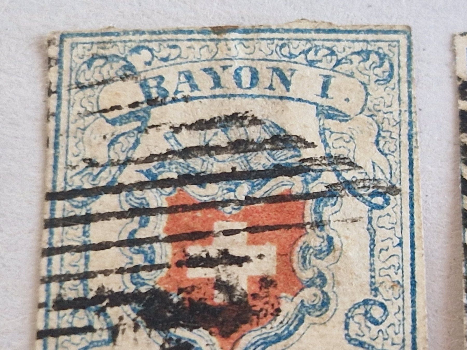 Alle Briefmarken: Rayon 17II, 2 St. ab 1.- – Gebraucht aus Burgdorf von Glossy01 1
