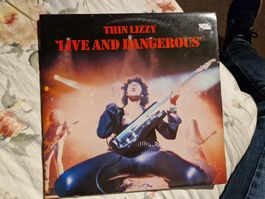 Thin Lizzy – Live And Dangerous - Vergriffene UK 1978!