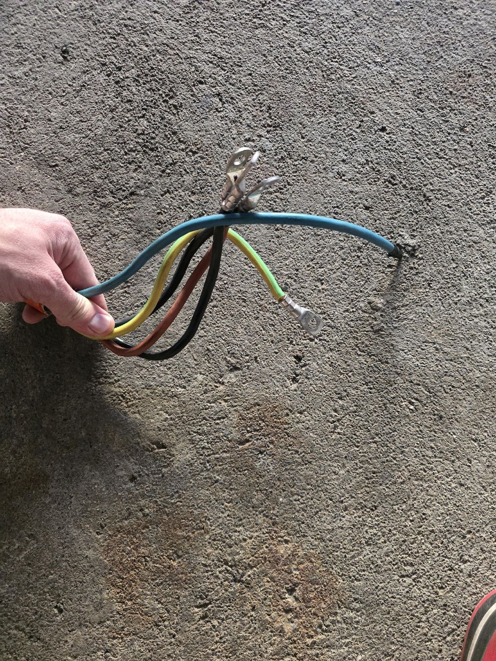 Cavi: 380V Kabel ca. 7m lang – Usato da Uster venduto da DuVaekkedeMig 3