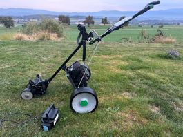 Golf Trolley mit Elektroantrieb