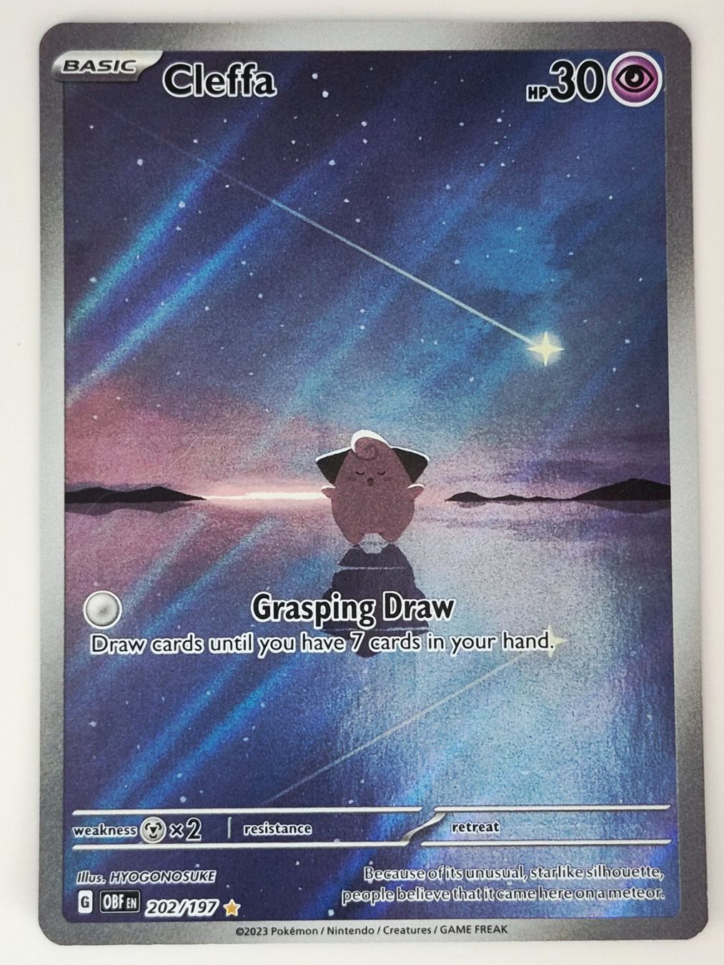 Pokémon Cartes à collectionner: Cleffa / Pii / Obsidian Flames / OBF 202 – Neuf (Voir description) à Arni AG par PokemonCardsStore 2
