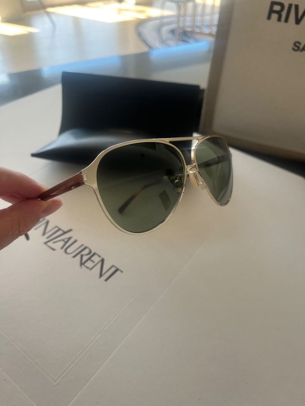 Saint Laurent Borse: Yves Saint Laurent Tasche + Brille Set – Nuovo e nell'imballaggio originale da Winterthur venduto da mjo_x5tr 4