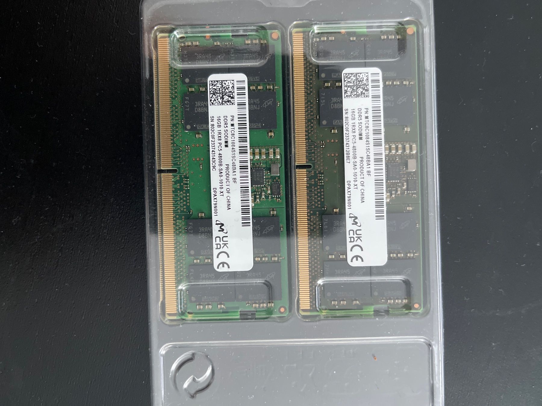Memoria / RAM: RAM, SODIMM DDR5 2x16GB 4800Mhz – Nuovo (secondo la descrizione) da Wädenswil venduto da chq_2dxb 1