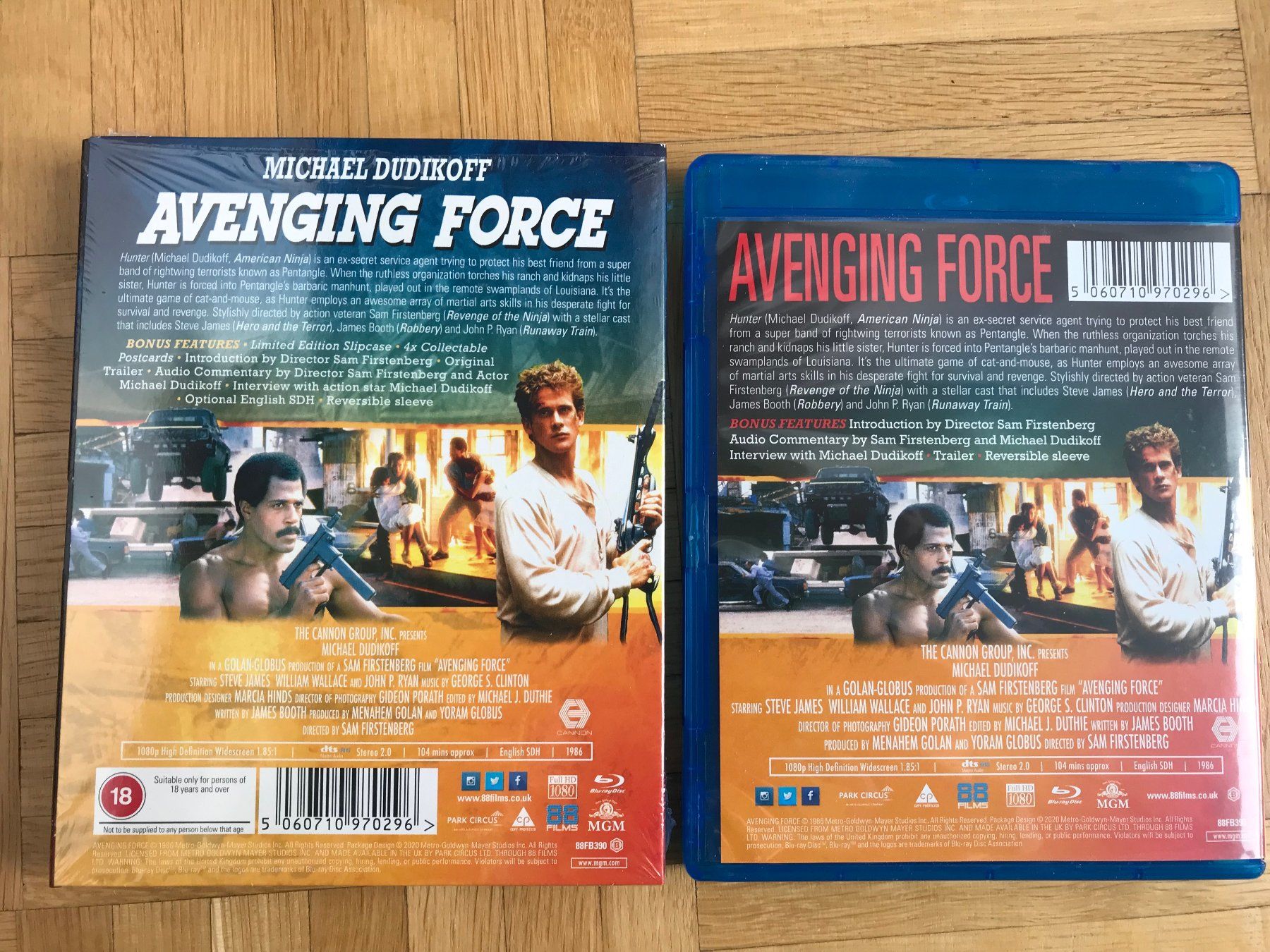 Tutti i DVDs: Avenging Force - Night Hunter - mit Slipcover - 88 Films – Nuovo (secondo la descrizione) da Zürich venduto da Malcom 2