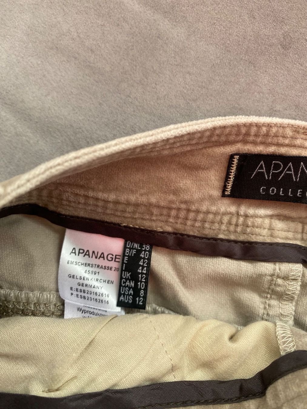 Gonne: Apanage Rock beige Gr.36 – Usato da Arni AG venduto da Mimo007 3